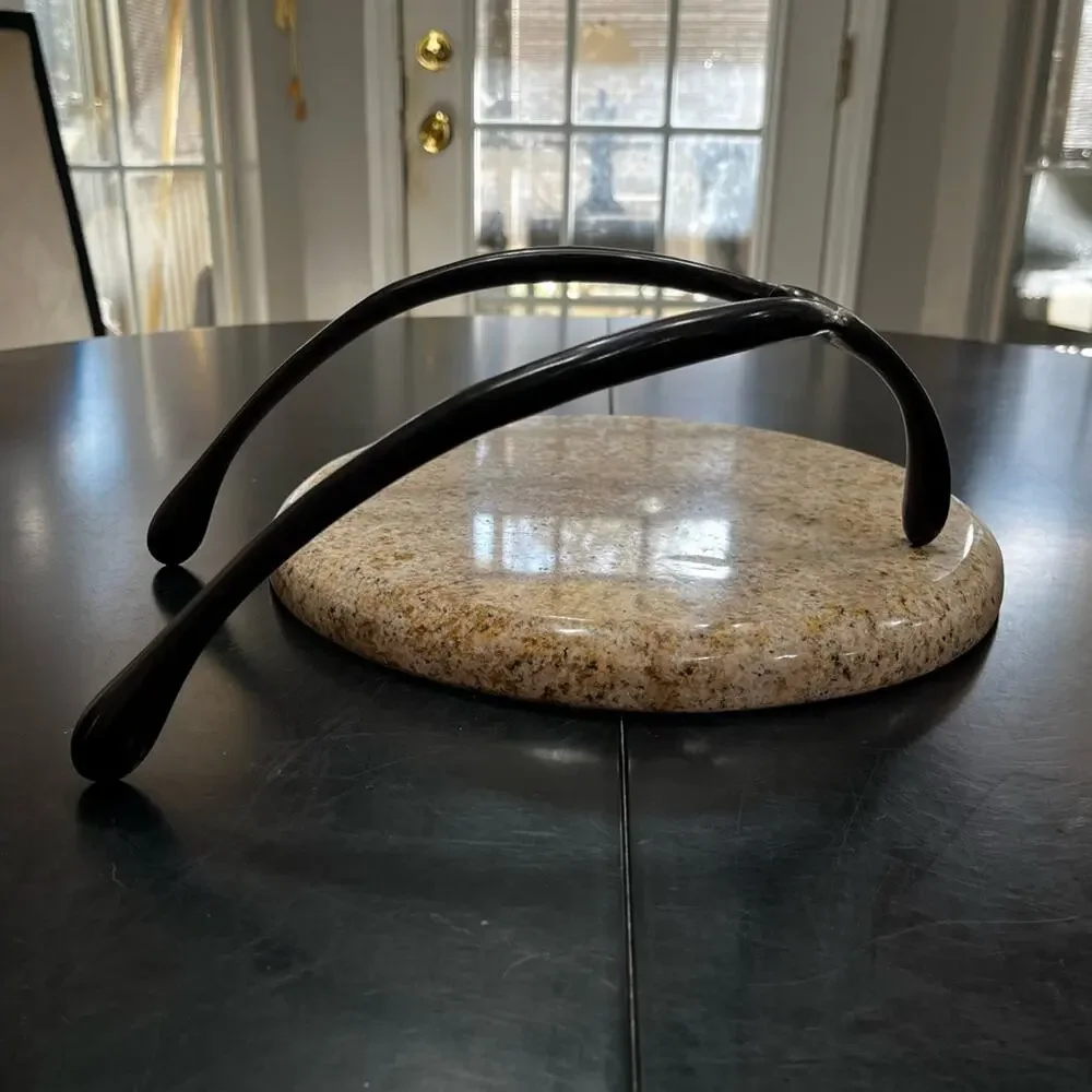 NEW Pottery Barn Antique Bronze Wrought Iron Wishbone Display Sculpture 12” NWOT
